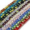 Electroplate Glass Beads Strands EGLA-M031-01A-HR-1