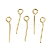 Brass Eye Pins KK-H502-02B-G-1