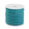 3x1.5mm Teal Flat Faux Suede Cord X-LW-R003-61-1