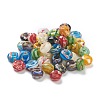 Handmade Millefiori Lampwork European Beads LPDL-L010-01-1