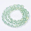 Electroplate Glass Beads Strands LS-EGLA-D015-15x10mm-29-1