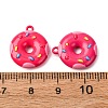 Baking Paint Alloy Pendants FIND-G097-05B-3