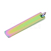 Ion Plating(IP) 304 Stainless Steel Pendants STAS-I311-14A-RC-2