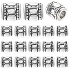 100Pcs Tibetan Style Alloy Beads FIND-SP0002-23-1