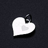 Non-Tarnish Valentine's Day 201 Stainless Steel Charms STAS-T049-T678-1-2