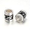 Enamel Alloy European Beads EA8640-2S-2