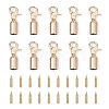 Alloy Swivel Clasps PALLOY-Z003-01G-2