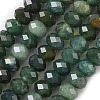 Natural Moss Agate Bead Strands X-G-D344-A11-3