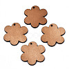 Printed Basswood Pendants WOOD-N006-37-2