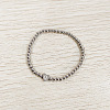 304 Stainless Steel Beads Stretch Bracelets for Women FS-WGC4F34-17-1
