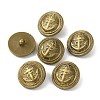 1-Hole ABS Plastic Shank Buttons BUTT-WH0015-68B-1