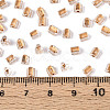 Transparent Inside Colours Glass Seed Beads SEED-T007-13A-4