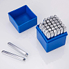 Iron Metal Stamps AJEW-BC0005-22-3