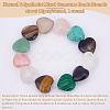 1 Strand Natural & Synthetic Mixed Gemstone Beads Strands G-OC0004-78-4