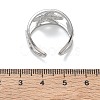304 Stainless Steel Cuff Open Rings SA-CBAF5A1-05P-6