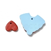 Handmade Polymer Clay Pendants Sets CLAY-B003-09-2