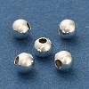 Round Brass Beads KK-A276-02A-S-2