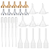 Gorgecraft 25Pcs 5 Style Aluminum Funnels AJEW-GF0005-68-1