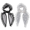 2Pcs 2 Colors Cloth Polyester Headbands for Woman OHAR-CY0001-03-6