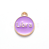 Alloy Enamel Pendants LS-ENAM-S124-01A-01K-3