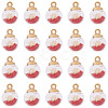 20Pcs Transparent Glass Globe Pendants GLAA-TA0003-57B-1