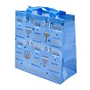 Hanukkah Theme Non-Woven Reusable Folding Gift Bags with Handle ABAG-NH0001-01C-2