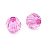 Transparent Acrylic Beads TACR-Q257-6mm-V08-2