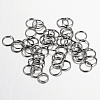 Iron Open Jump Rings IFIN-A018-6mm-B-NF-1