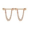 304 Stainless Steel Nipple Rings WG03B2E-11-1