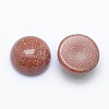Synthetic Goldstone Cabochons G-E492-H-06-2