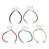 30Pcs Braided PU Leather Cord Bracelet Making MAK-SC0001-30A-1