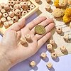 2Bags Wooden Beads WOOD-CJ0001-99-4