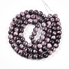 Baking Paint Glass Beads Strands X-DGLA-N003-10mm-C09-3