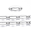 Tarnish Resistant 304 Stainless Steel Link Chains CHS-T003-10P-NF-2