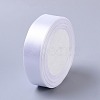 1 inch(25mm) White Satin Ribbon Wedding Sewing DIY X-RC25mmY001-1