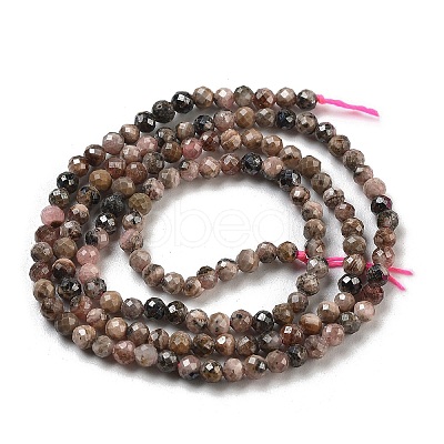 Argentina Natural Rhodonite Beads Strands G-G140-A01-02-1