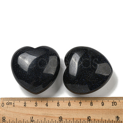 Synthetic Blue Goldstone Statues Ornaments G-P531-03A-1