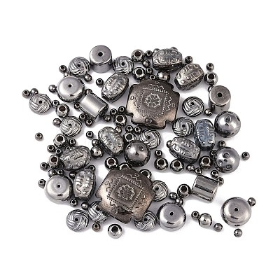 CCB Plastic Beads M-PABS001Y-B-1