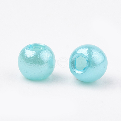 ABS Plastic Beads OACR-Q004-8mm-07-1