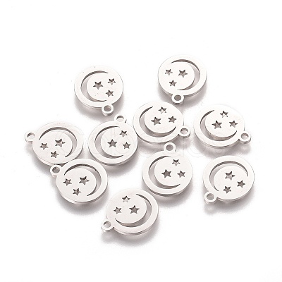 Non-Tarnish 304 Stainless Steel Charms LS-STAS-Q201-T106-1