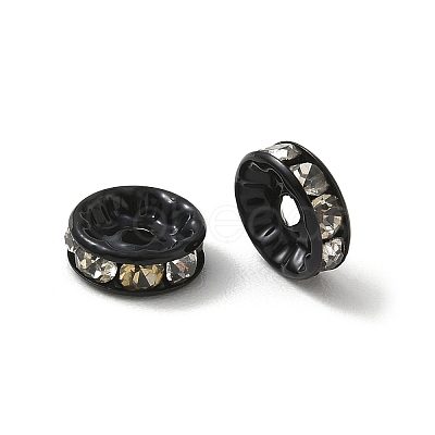304 Stainless Steel Rhinestone Beads RB-CBAF591-01A-EB-1