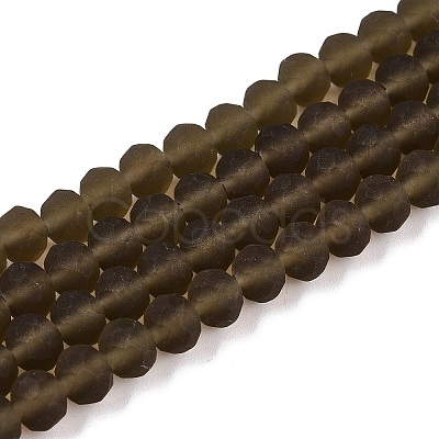 Transparent Glass Beads Strands EGLA-A034-T10mm-MD16-1