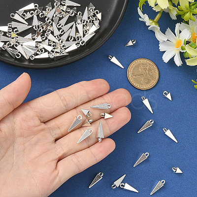 100Pcs 2 Styles Alloy Pendants FIND-SC0019-86P-1