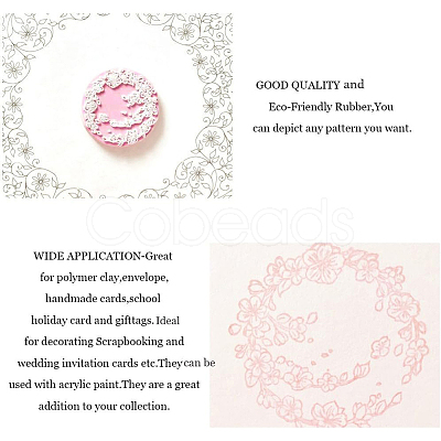 Rubber Stamps AJEW-PH0016-20-1