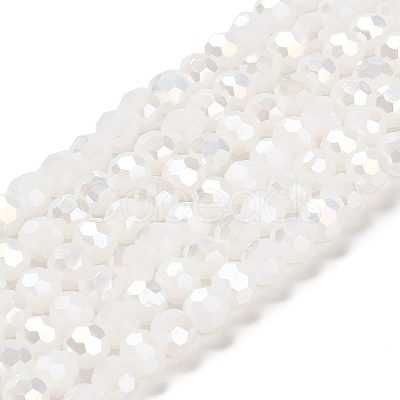 Imitation Jade Glass Beads Stands EGLA-A035-J6mm-B05-1