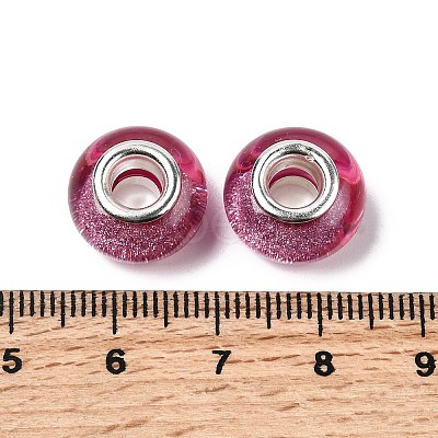 Large Hole Resin European Beads X-OPDL-R118-10B-1