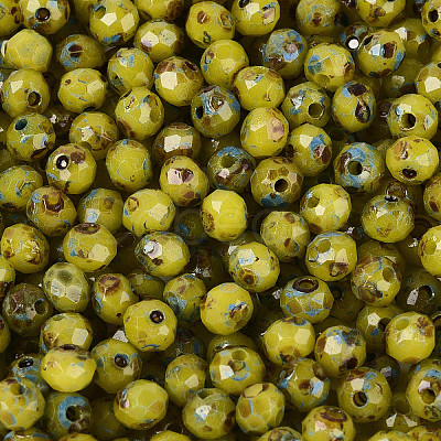 Baking Paint Glass Seed Beads SEED-N011-03C-1