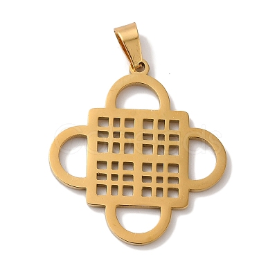 304 Stainless Steel Pendants STAS-U010-22G-1