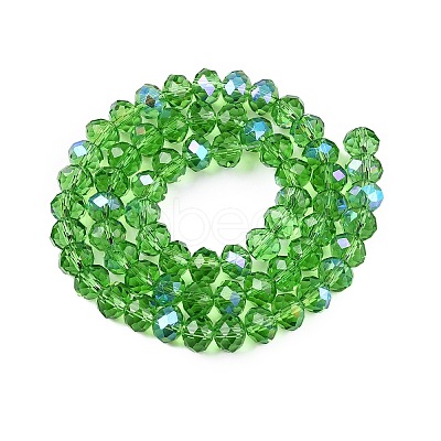 Electroplate Glass Beads Strands LS-EGLA-A044-T8mm-L11-1