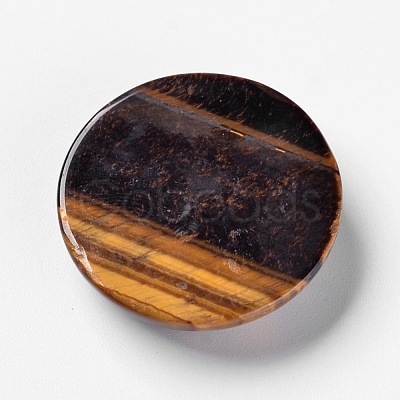 Natural Tiger Eye Cabochons G-F298-02-1